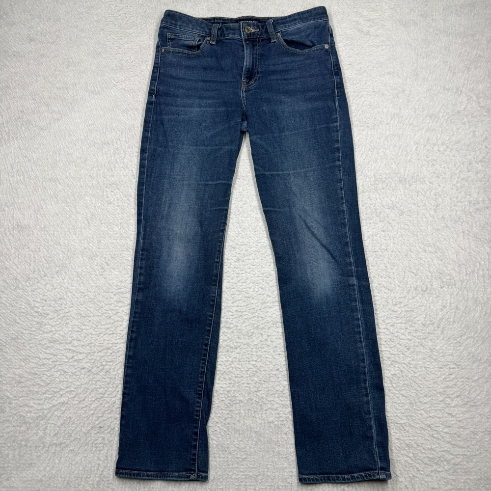 Lucky Brand Jeans Sweet Straight Mid‎ Rise Blue Denim Pants Women's 6/28 (30x30)